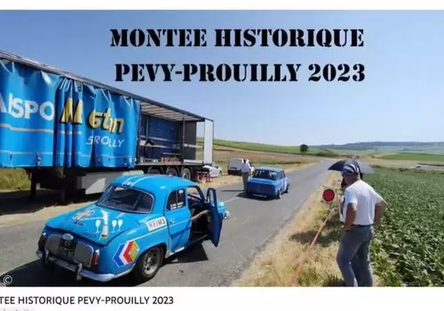 Montée Historique entre Pévy et Prouilly